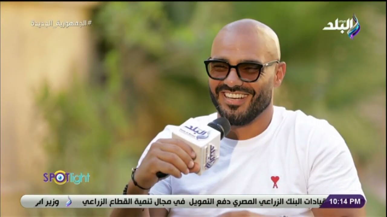 جوزيف عطية: بشجع الأهلي ..والمحشي أكتر أكلة بحبها فى مصر