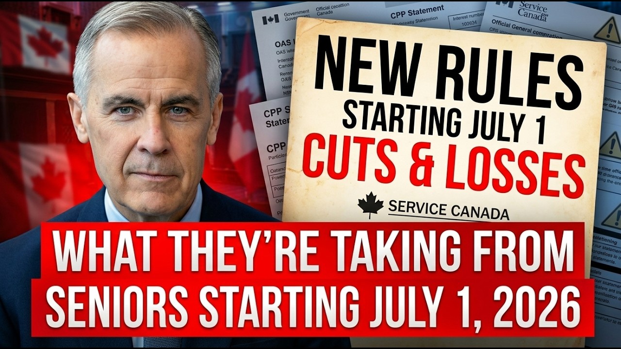 ⚠️ NEW CRACKDOWN ON CANADIAN SENIORS STARTING JULY 1 &mdash; What They're Taking & What You Could Lose