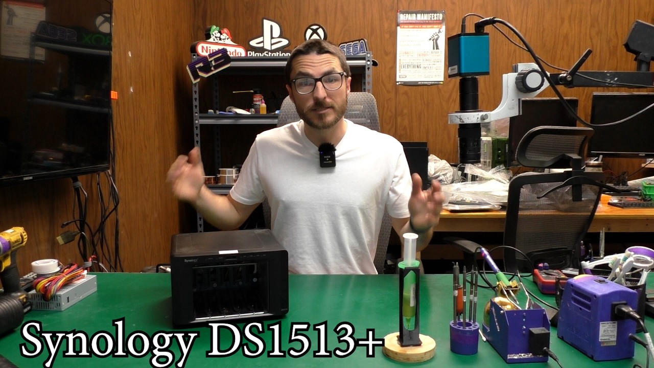 Synology DS1513+: Нет питания, Нет загрузки (исправлено)