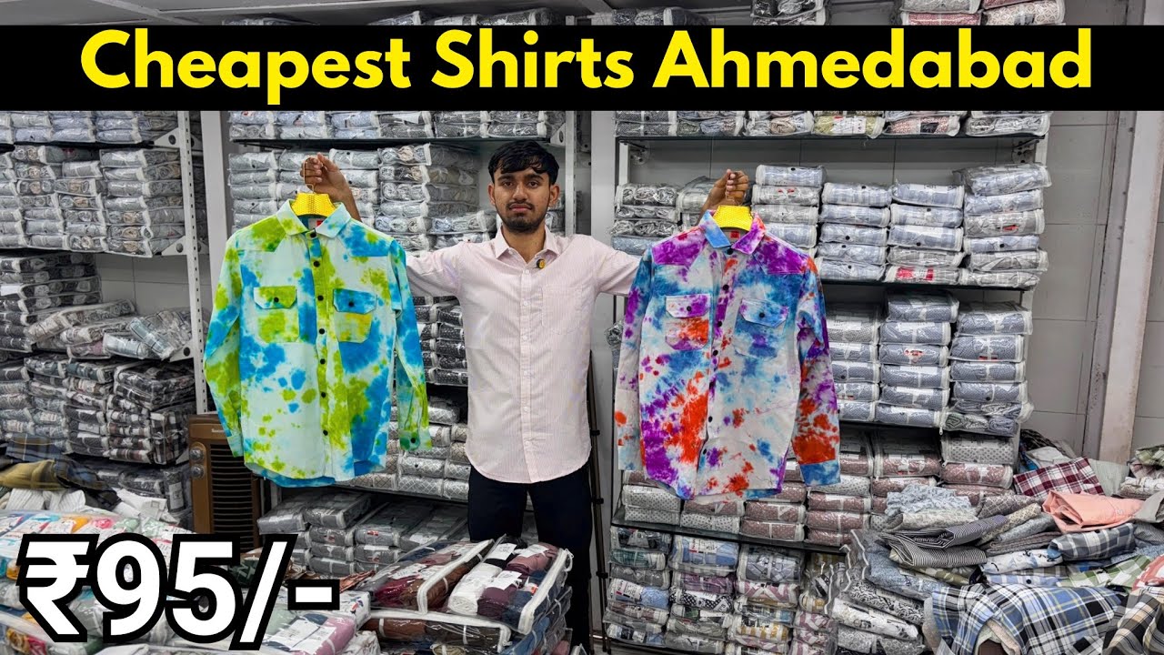 Shirts ₹95/–Cheapest Shirts In Ahmedabad |Shirt Wholesale Market In Ahmedabad|Raj Creation Ahmedabad