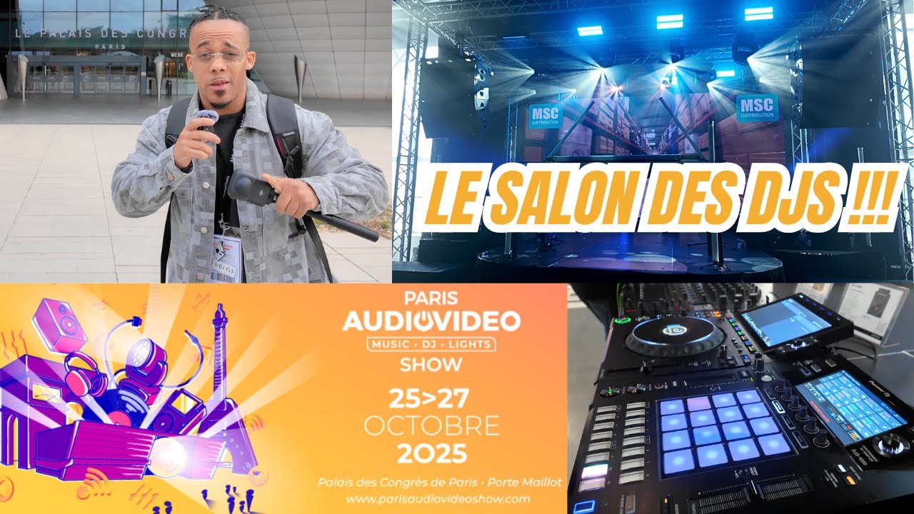 LE SALON DES DJS !! PARIS AUDIO VIDEO SHOW