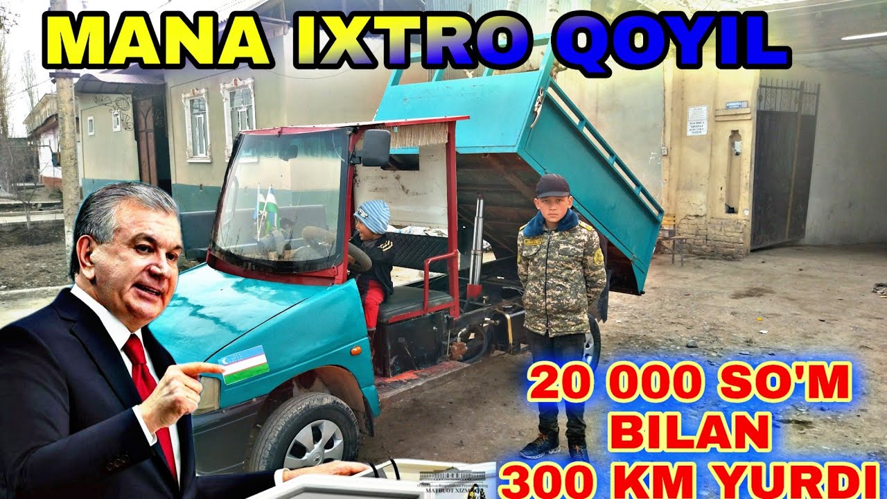 TIKO PIKAP AKA VA UKA 12 VA13 YOSHLI BOLALAR IXTRO QILDI