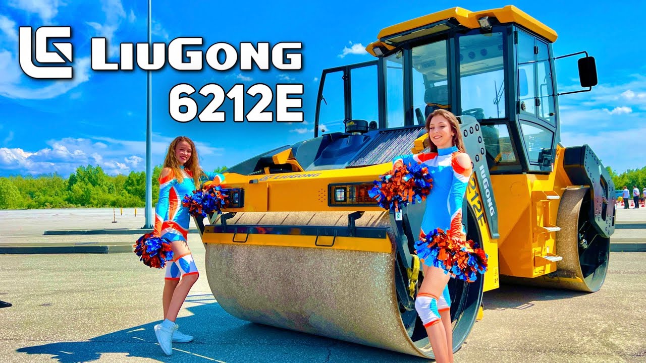 Асфальтовый Дорожный Каток LiuGong 6212E @lgmachinery