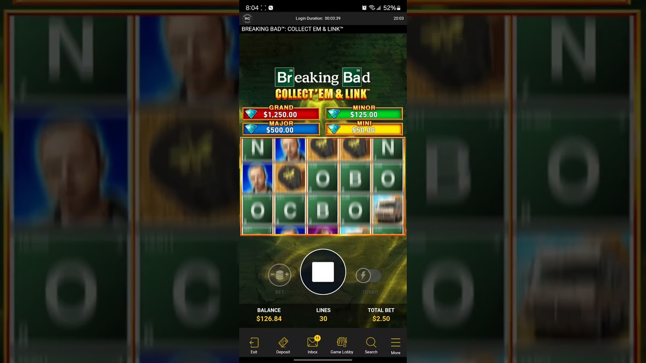 BETMGM Breaking Bad Slot Win!!