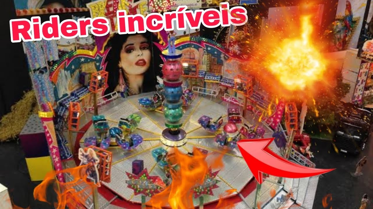 INCRÍVEIS MINIATURAS DE PARQUE DE DIVERSÕES DA GRINGA, parecem de verdade?! 🎢🎠🎡