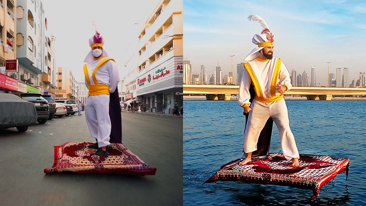 Behind The Scenes | Aladdin and the Magic Carpet