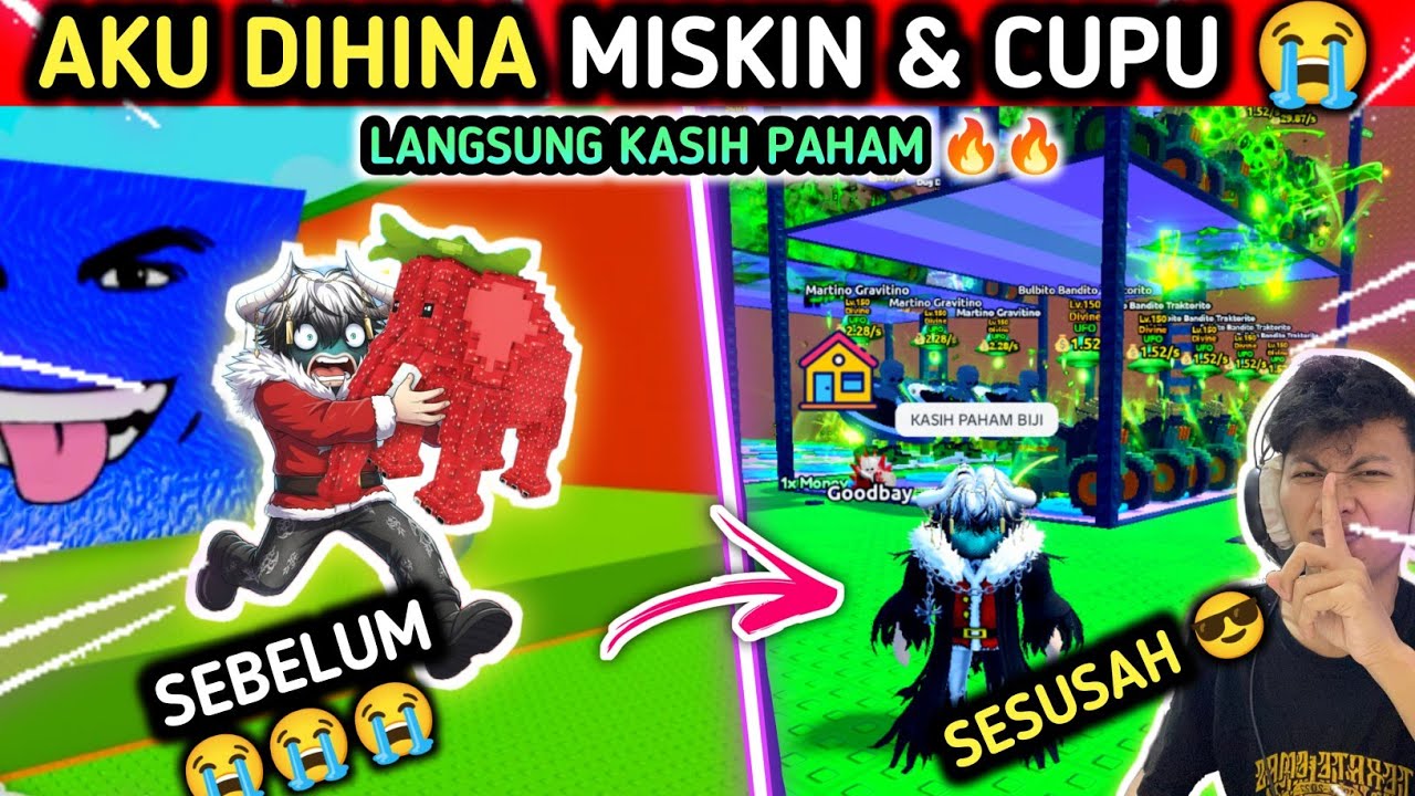 KASIH PAHAM❗AKU DIHINA MISKIN ‼️ LANGSUNG BELI 20 BRAINROT DIVINE MUTASI TERBARU - VFI - BIJI