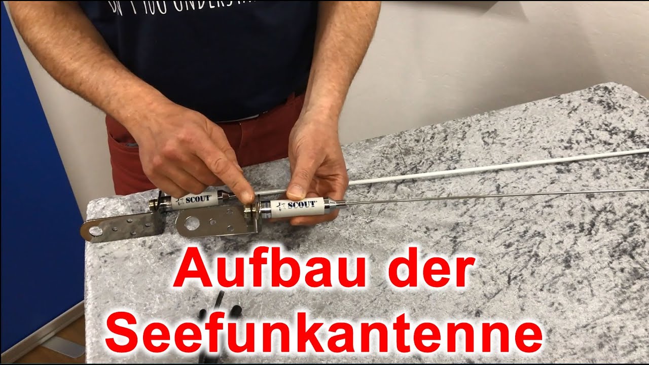 Seefunk Antenne Scout KM-3A von Busse Yachtshop