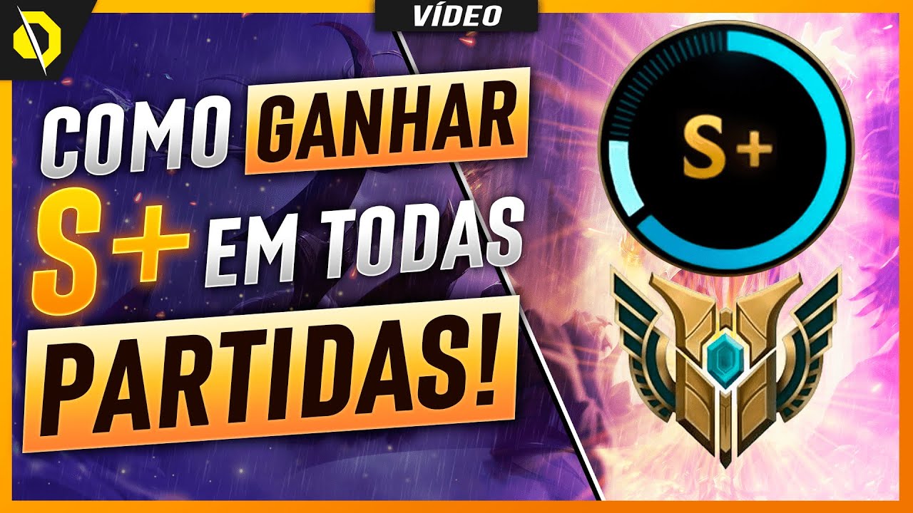 COMO TIRAR S+ EM TODAS AS PARTIDAS de LOL - ATUALIZADO 2022 SEASON 12
