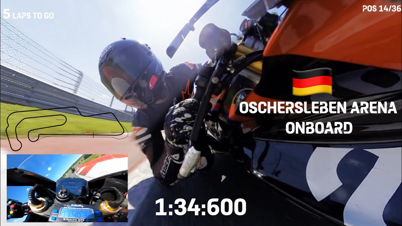 Racing On Oschersleben Track | Aprilia RSV4 Factory
