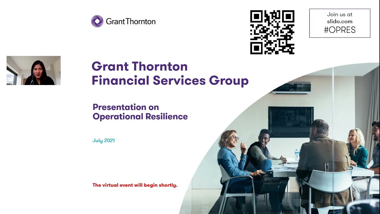 Operational resilience for banks and building societies
