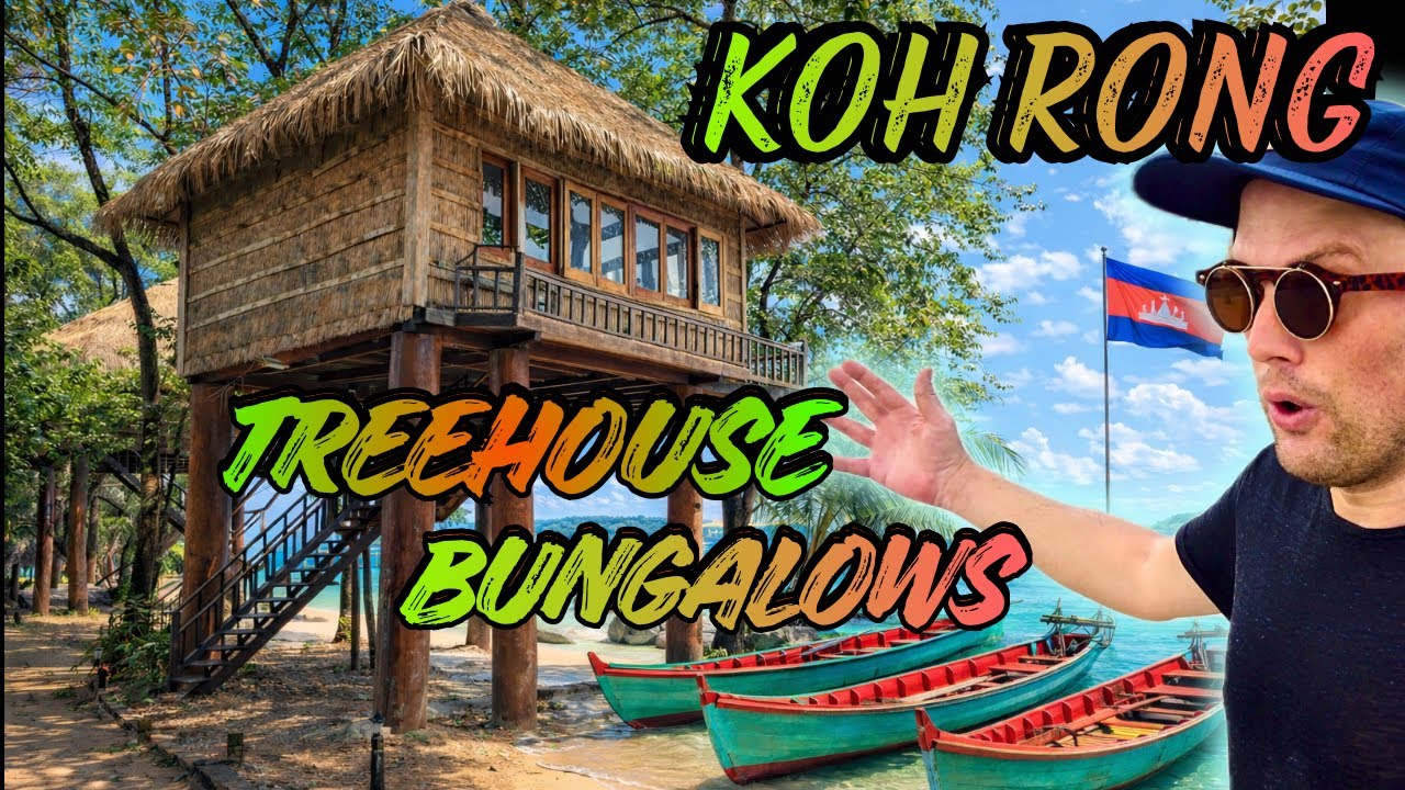 Would You Stay in This Koh Rong Treehouse Resort? 🌴🔥