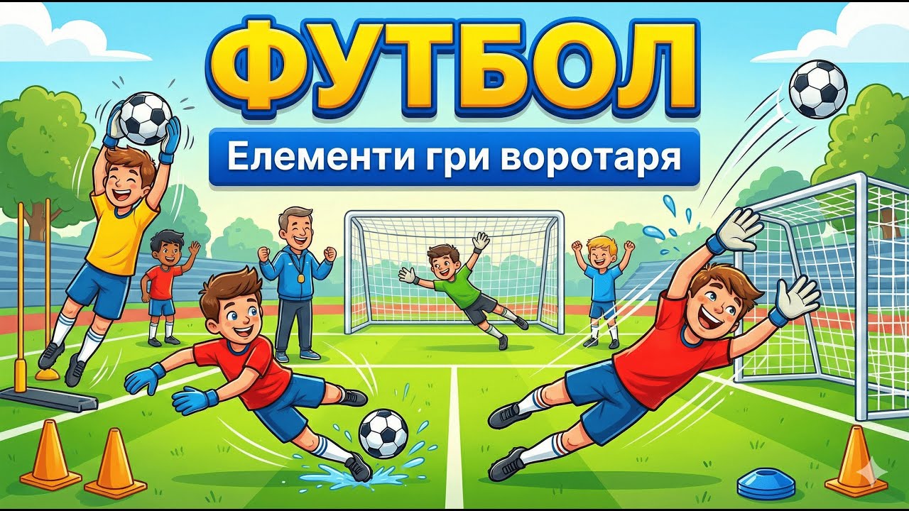 ФУТБОЛ: Елементи гри воротаря