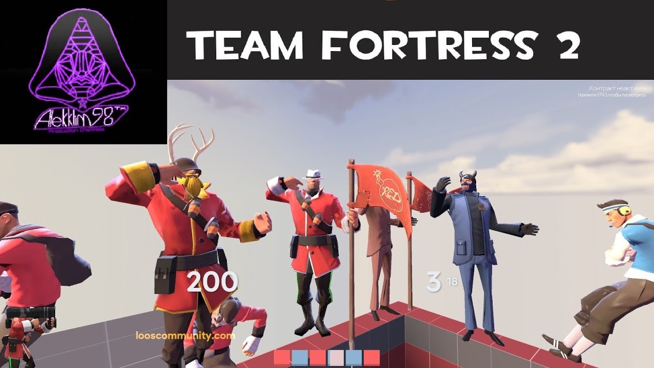 All Mercs Flags! | TF2 Gaming | Alekklim98!
