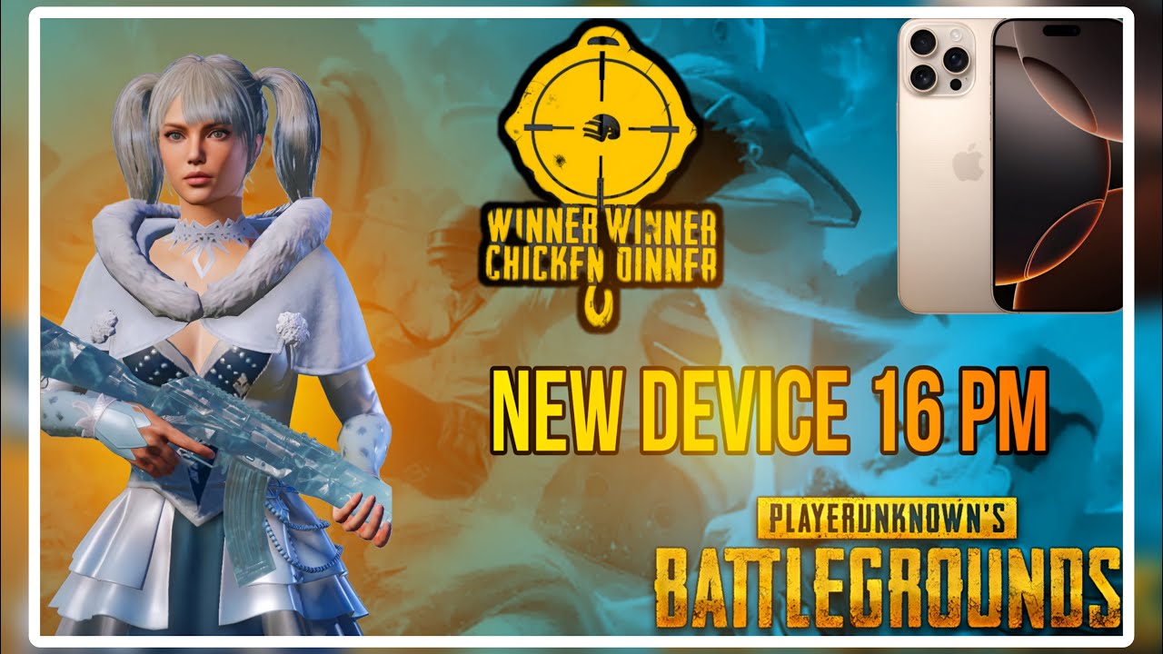Finnaly I Got New Device 16 Pro Max Best For PUBG MOBILE      | MG BADSHA | 