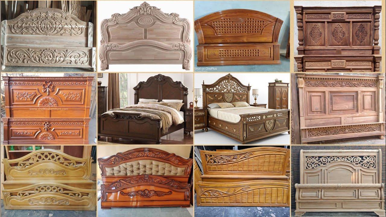 Latest Top 40 Solid Wooden Bed Designs 2026 || Wooden Bed Designs Ideas #woodenbed #beddesign  
