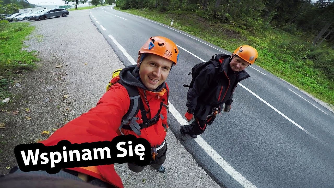 Zakładam Uprząż Wspinaczkową - Moja Pierwsza Ferrata w Austriackich Alpach  (Vlog #176)