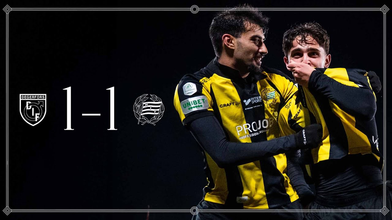 SAMMANDRAG | Degerfors 1-1 Hammarby | Allsvenskan 2025