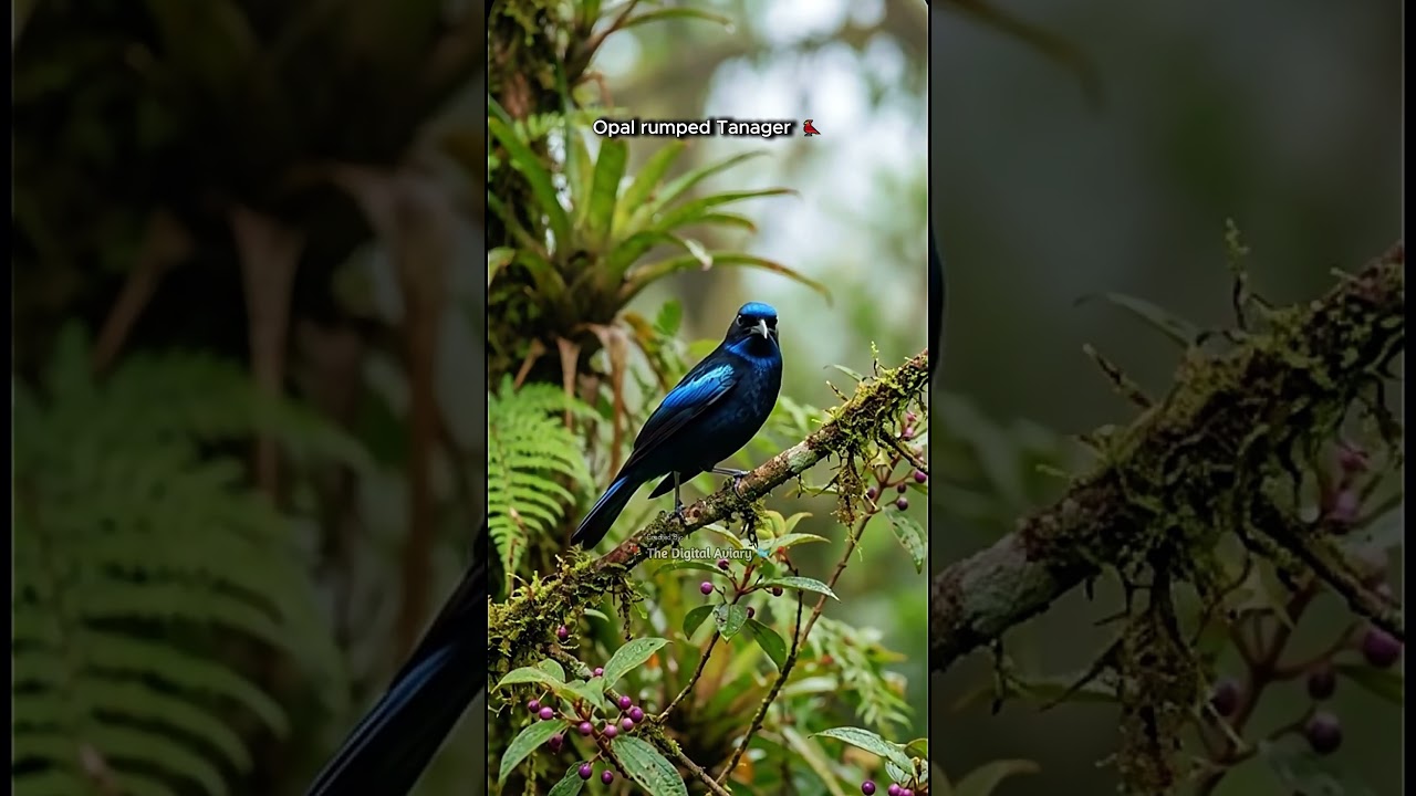 Opal rumped Tanager 🐦(Amazon and Atlantic forests)