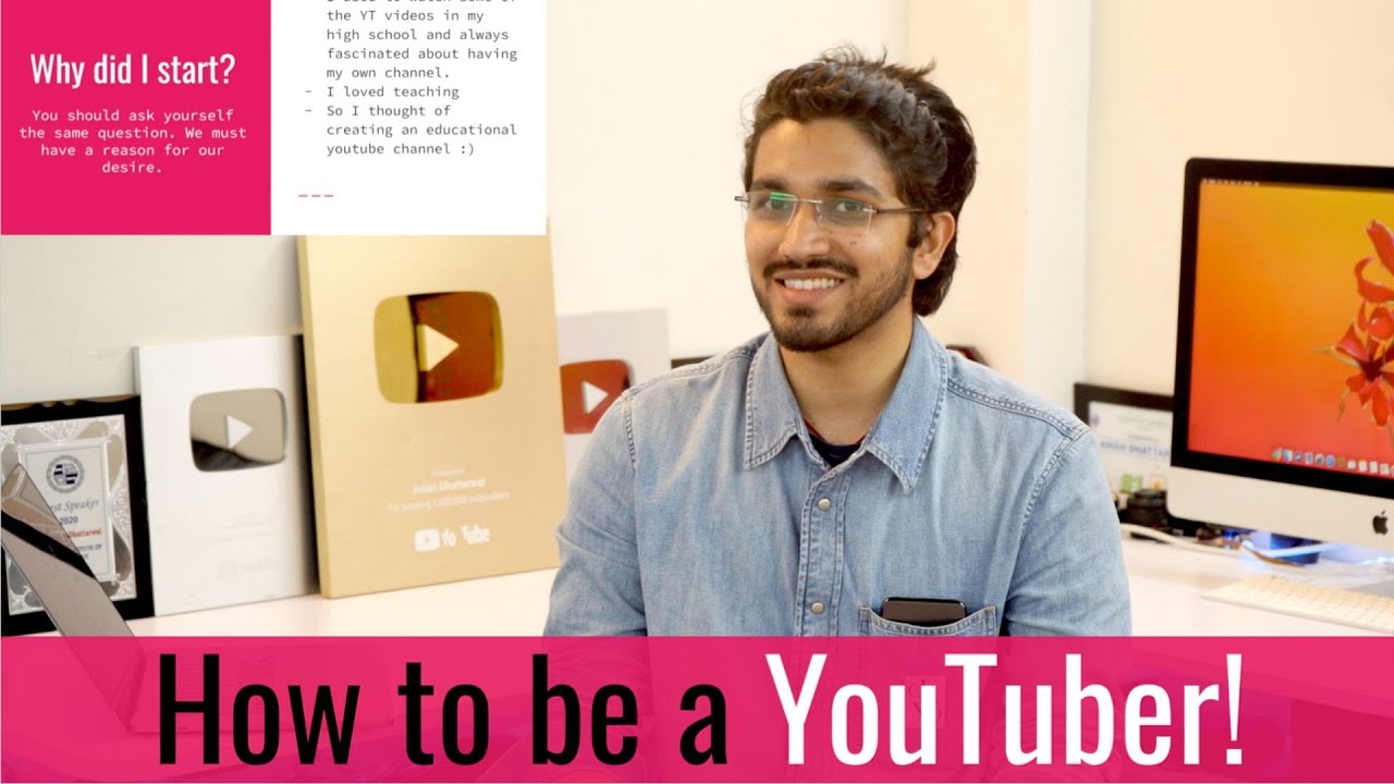 How to be a YouTuber | How to Grow on YouTube | Master Class by Aman Dhattarwal | Class-1 | Hindi