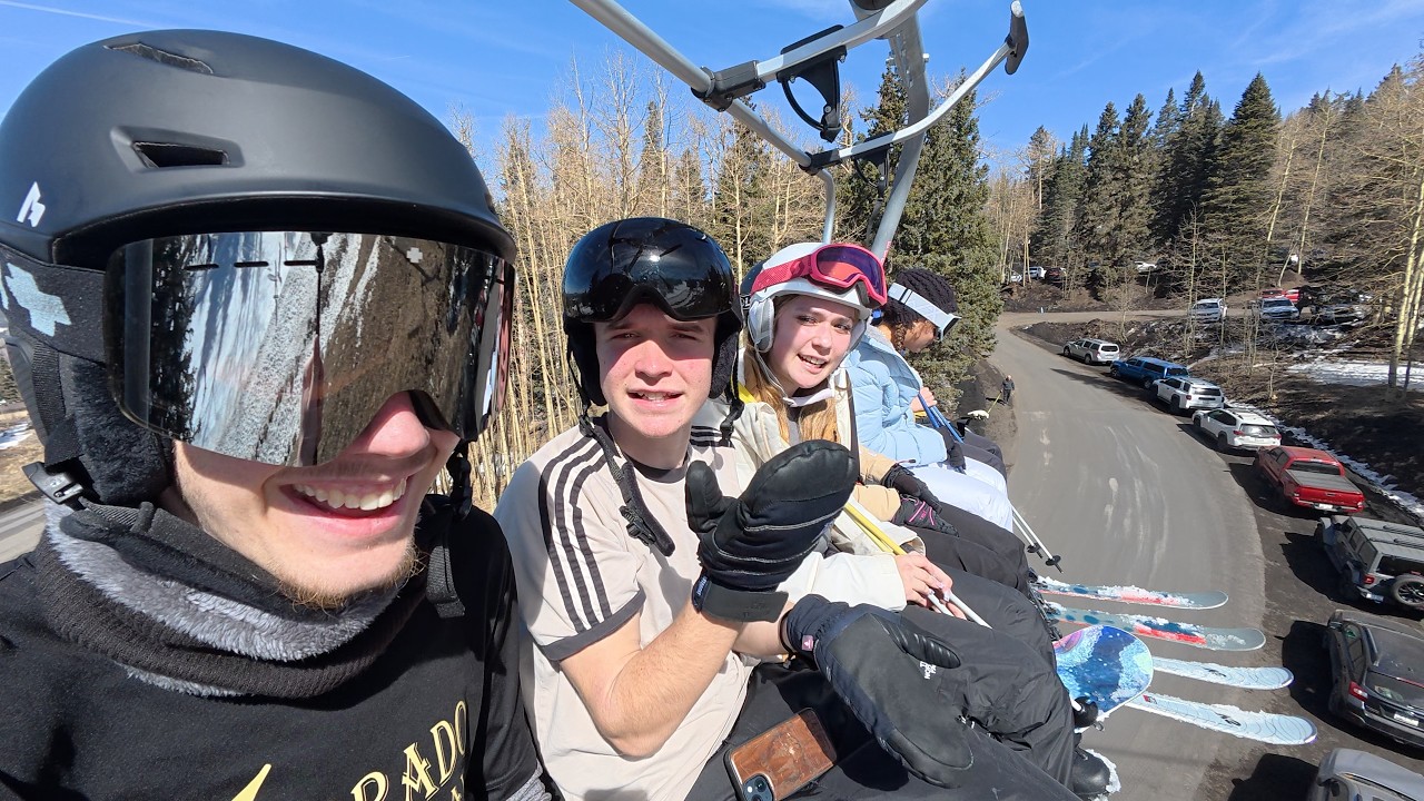 Snowboarding For The First Time at AZ Snowbowl!