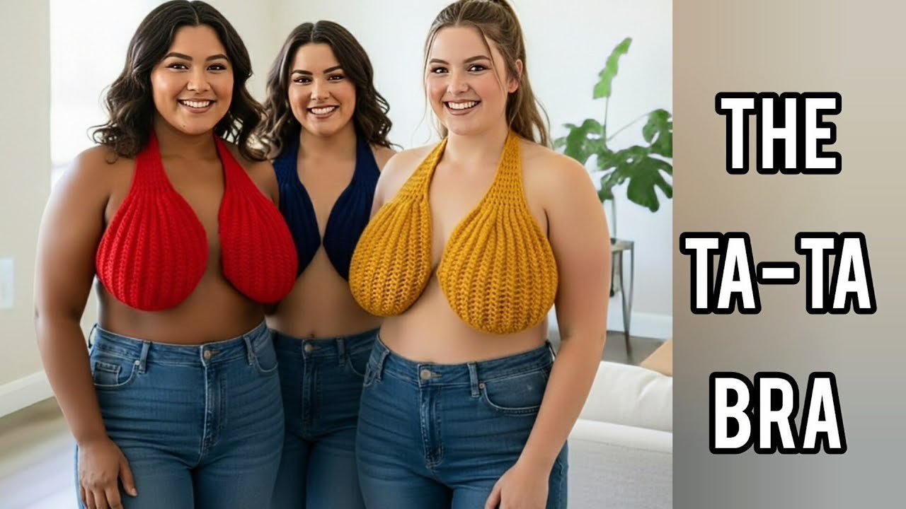 [Tutorial] How to Crochet The Ta-Ta Towel Bra - C_Clean Crochê