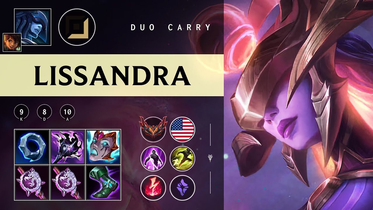 Lissandra Carry vs Kai'Sa - NA Grandmaster Patch 25.24