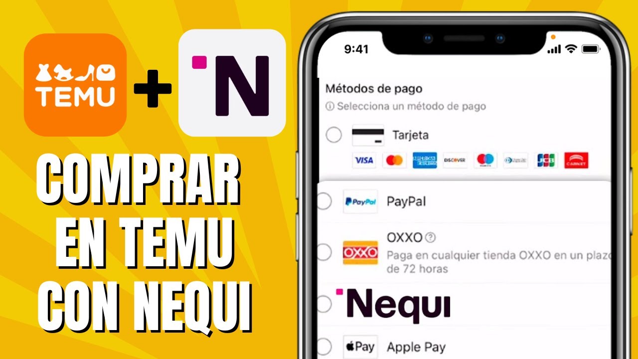 C&oacute;mo COMPRAR En TEMU Con NEQUI
