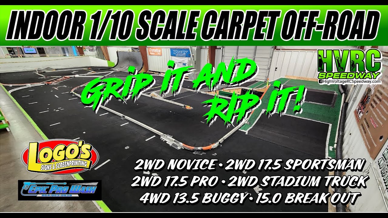 LIVE! Carpet Off-Road Wednesday 🏁 High Voltage R/C Speedway 1-7-25