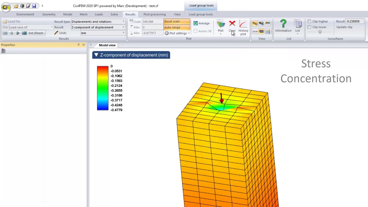 Free FEM Course for Civil Engineering: Master-Tied Nodes for Load Application