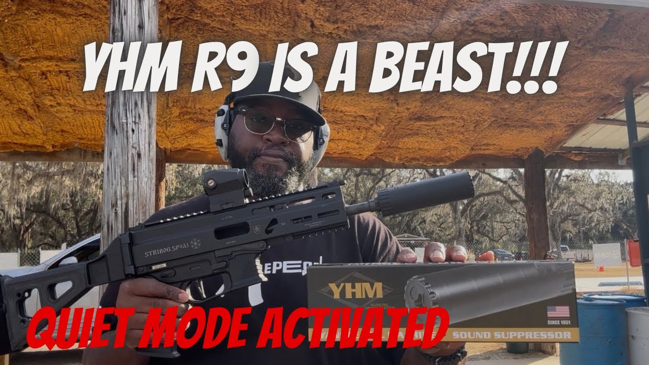 I Test My New YHM R9 Suppressor on a Hi-Point Yeet Cannon 