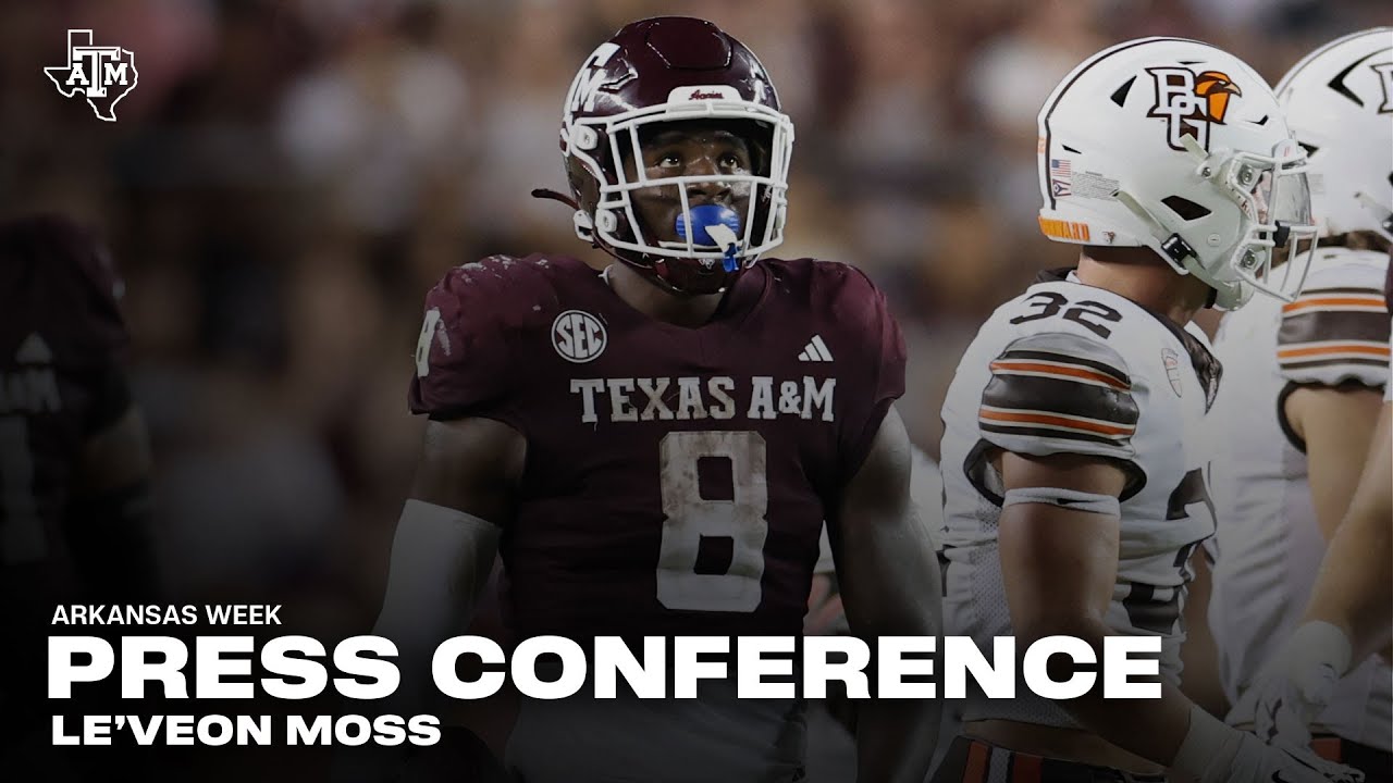 Arkansas Week Press Conference: Le'Veon Moss