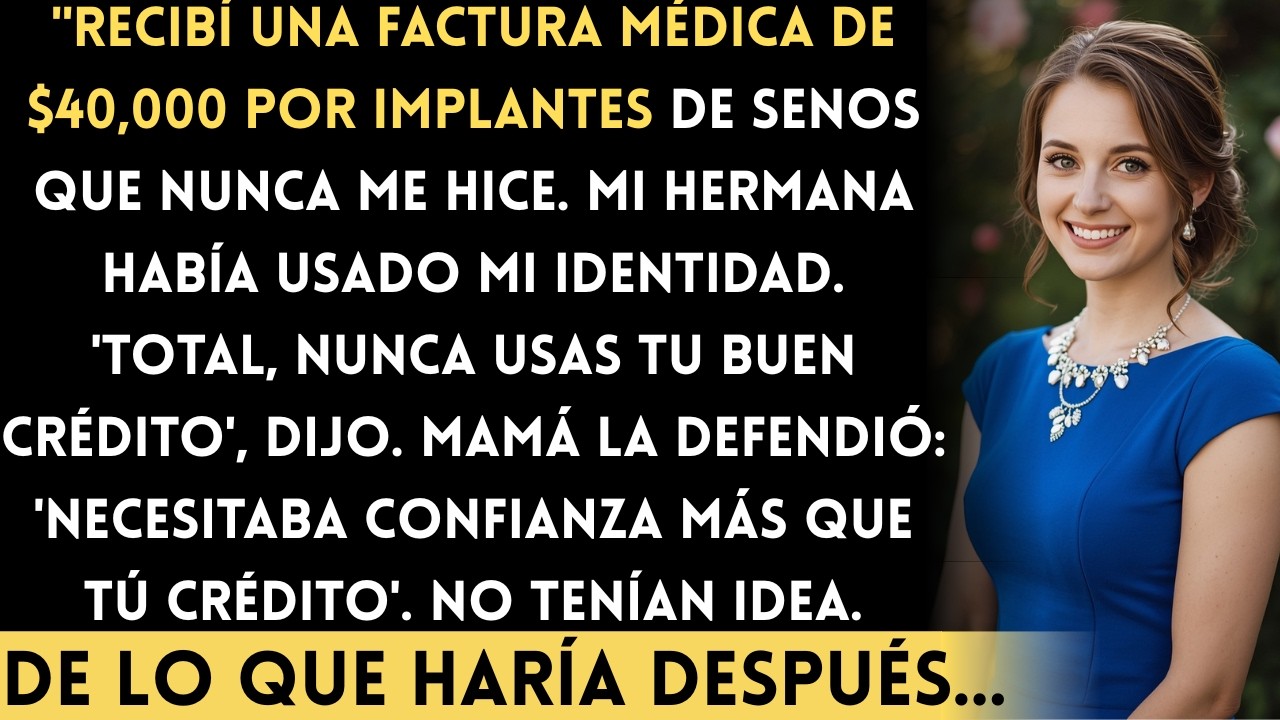 Mi hermana me robó la identidad para una cirugía estética — No esperaba mi reacción...