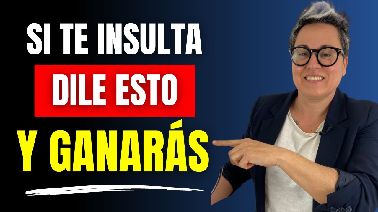 Cómo Responder A LAS CríticaS Y Comentarios OFENSIVOS De manera inteligente.