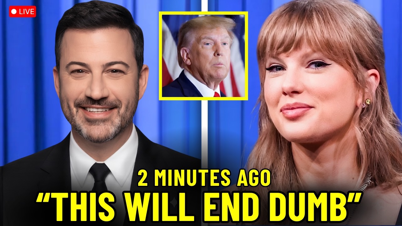 Trump LOSES IT After Jimmy Kimmel & Taylor Swift EXPOSE Him LIVE!