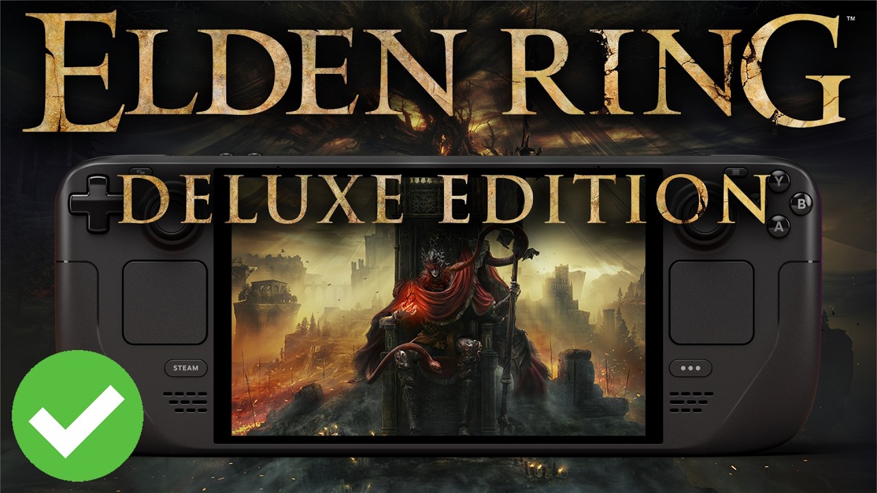 Elden Ring Deluxe Edition on Steam Deck &mdash; Full Performance Test