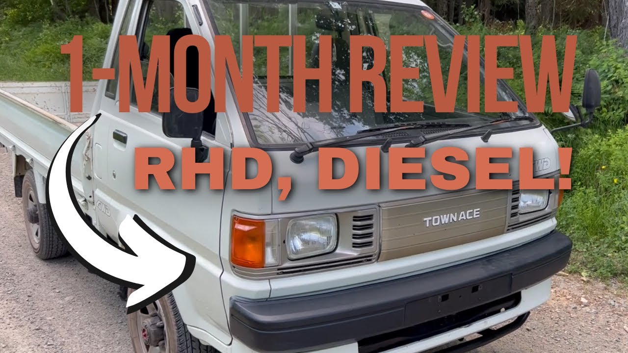 One Month with my JDM Truck! 1991 Toyota Townace
