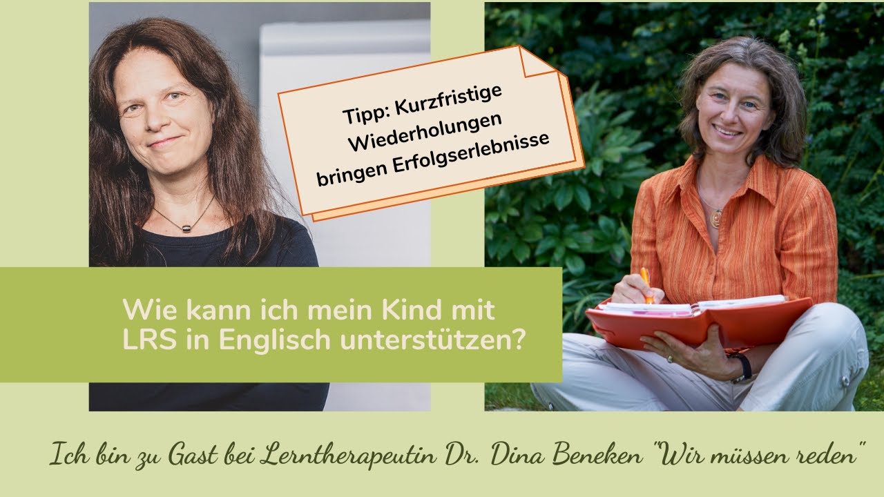 So unterstützt du dein Kind mit LRS in Englisch: Kurzfristige Wiederholung
