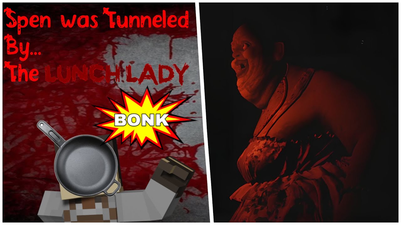 SPEN WAS TUNNELED BY...THE LUNCH LADY! | Lunch Lady