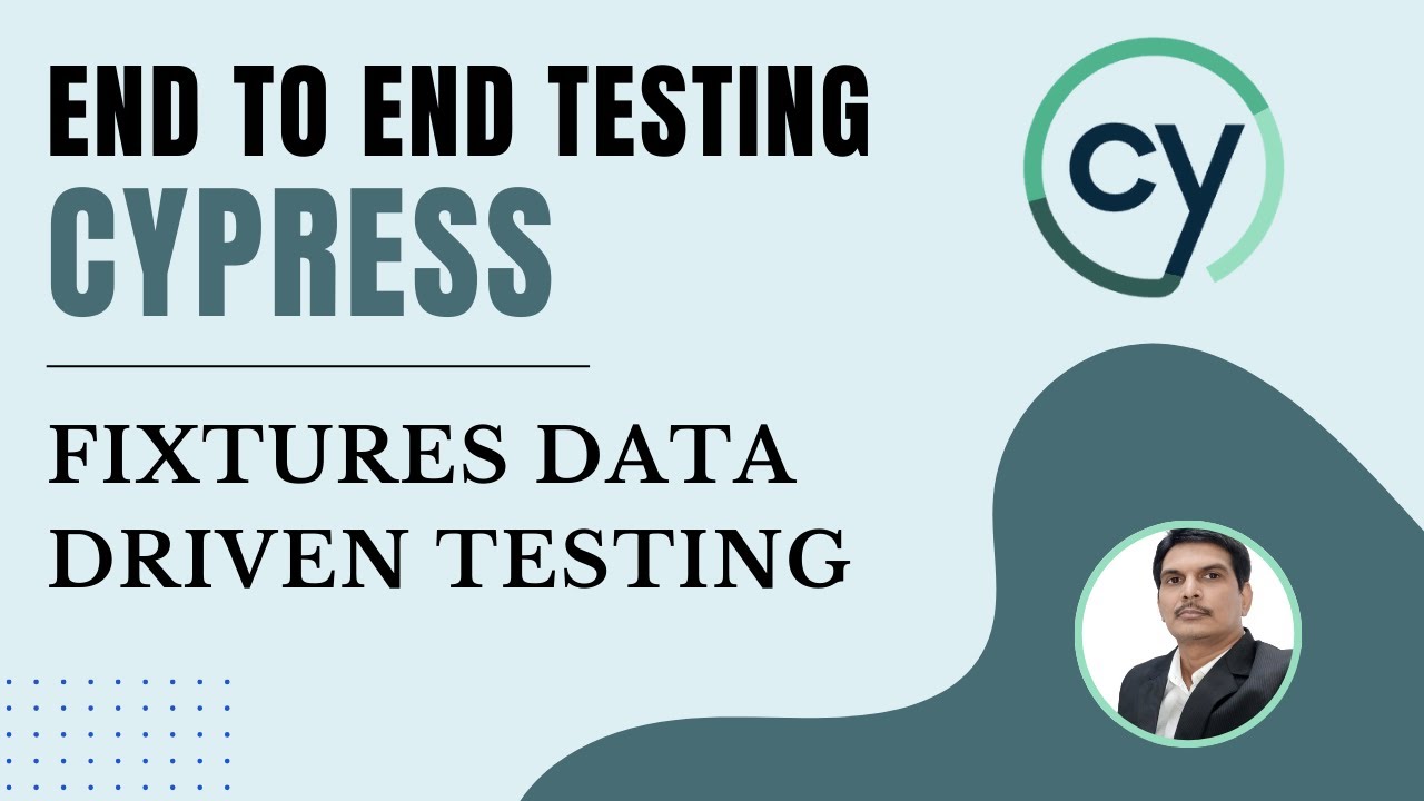 Part 16: Cypress E2E Web Automation | Fixtures & Data Driven Testing (Using JSON Data)