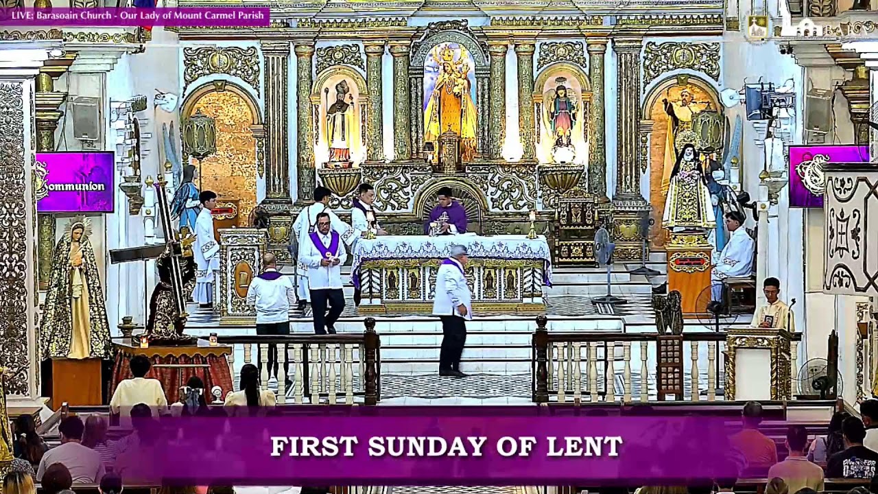 #𝗠𝗜𝗦𝗔𝗕𝗮𝗿𝗮𝘀𝗼𝗮𝗶𝗻 live from Our Lady of Mount Carmel Parish - Barasoain Church | 6:15 P.M.