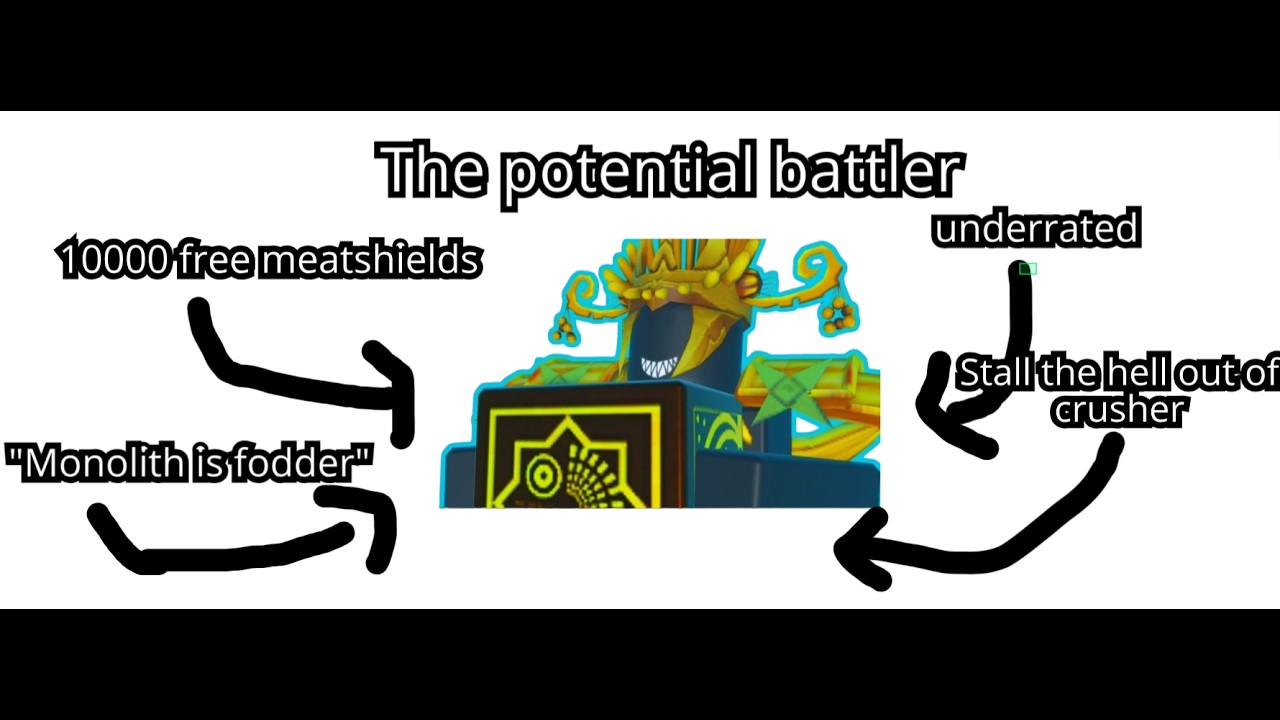 Super easy way to beat Monolith 3 stars