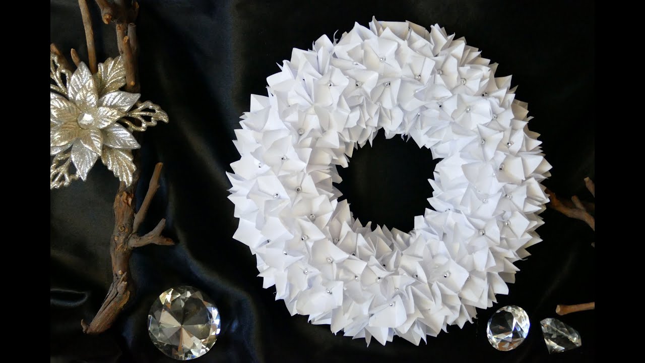 DIY edler Kranz zur Weihnachtszeit – sehr preiswert – noble wreath – Corona noble