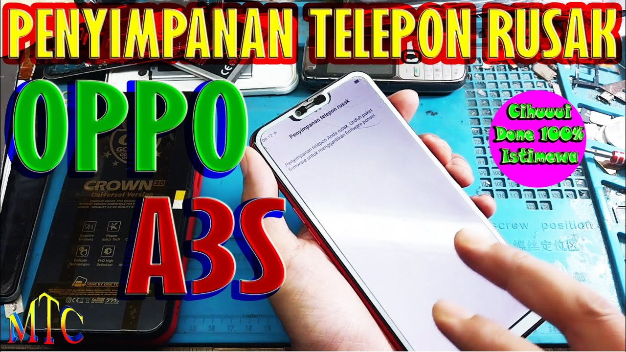 OPPO A3S PENYIMPANAN TELEPON RUSAK,,,100% Done,,,Istimewa!!!