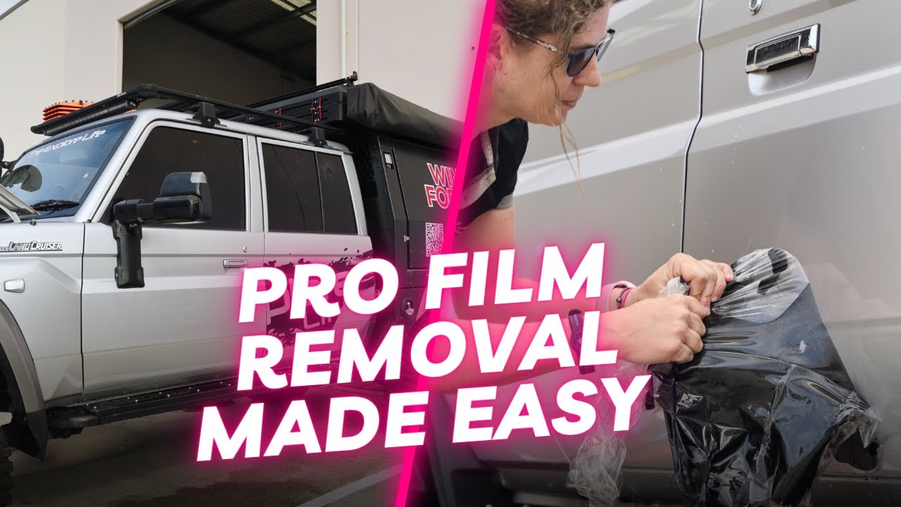How to EASILY REMOVE BushWrapz Pro PPF
