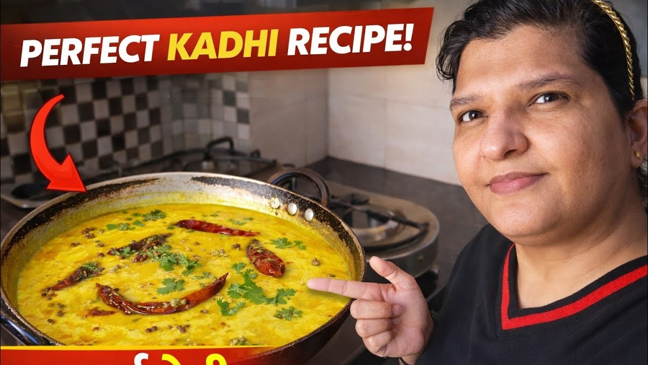 Halwai Jaisi Khatti Meethi Kadhi 😍 | Perfect Kadhi Recipe | Secret Tips