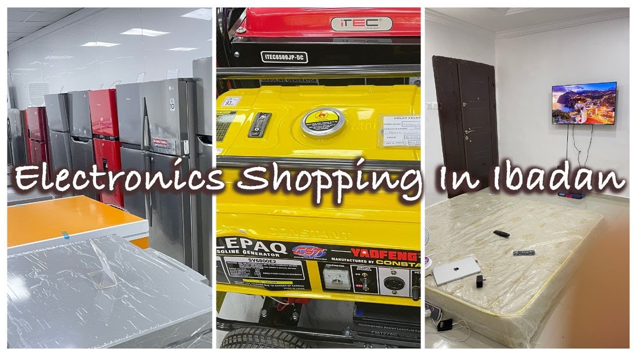IBADAN LIVING #2 - I bought N1,000,000 Electronics for my New Apartment in Ibadan