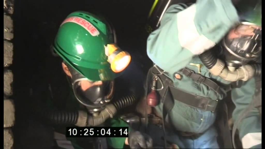 Connie Fisher visits the Mines Rescue Service at Dinas, Rhondda - Part 2