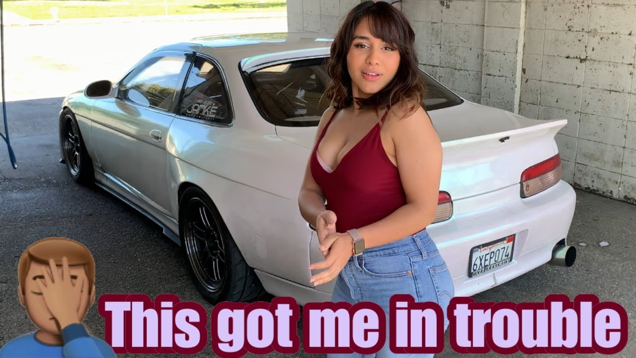 I gave my old Boo Thang a ride in SC300 “my girlfriend wasn’t to happy” 😅