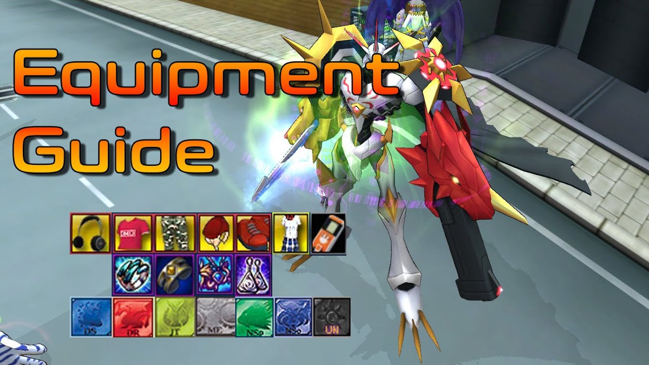 Digimon Masters online | Equipment guide